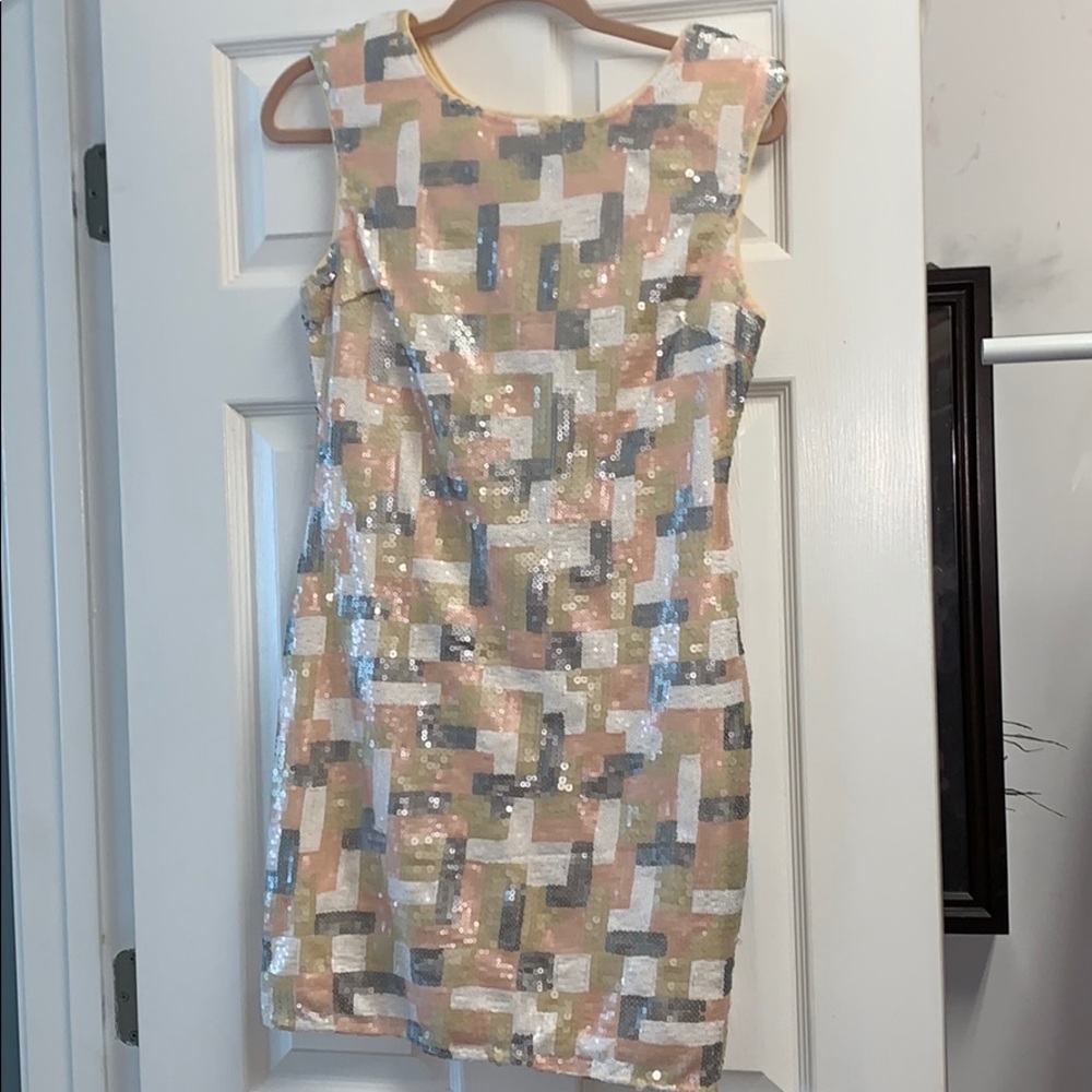Ark and Co. medium sequined dress with open back